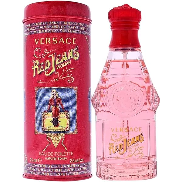 Versus Versace Red Jeans Eau De Toilette Spray for Women 75 ml