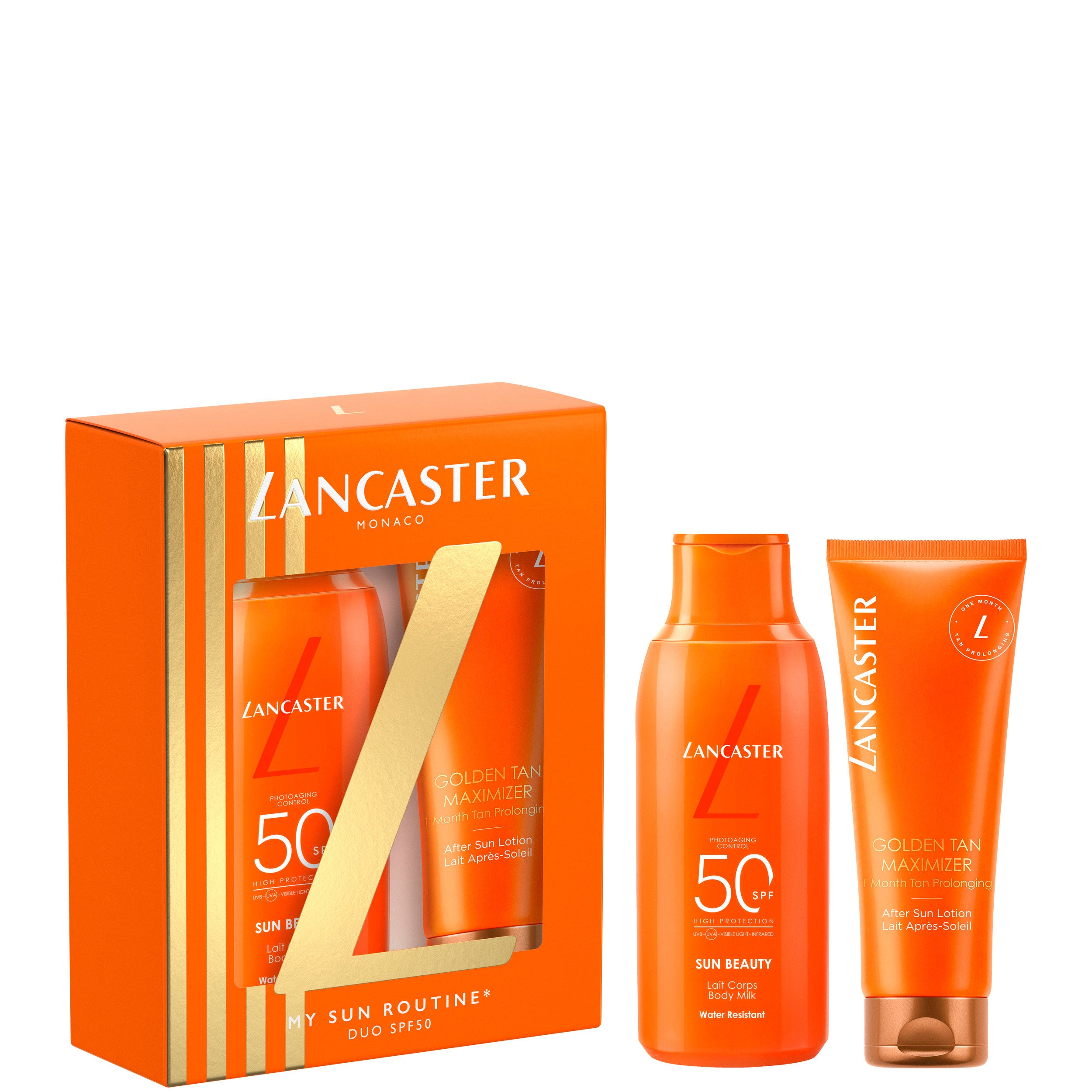 Lancaster Sun Beauty Body Milk SPF30 Cofanetto - 175 ML