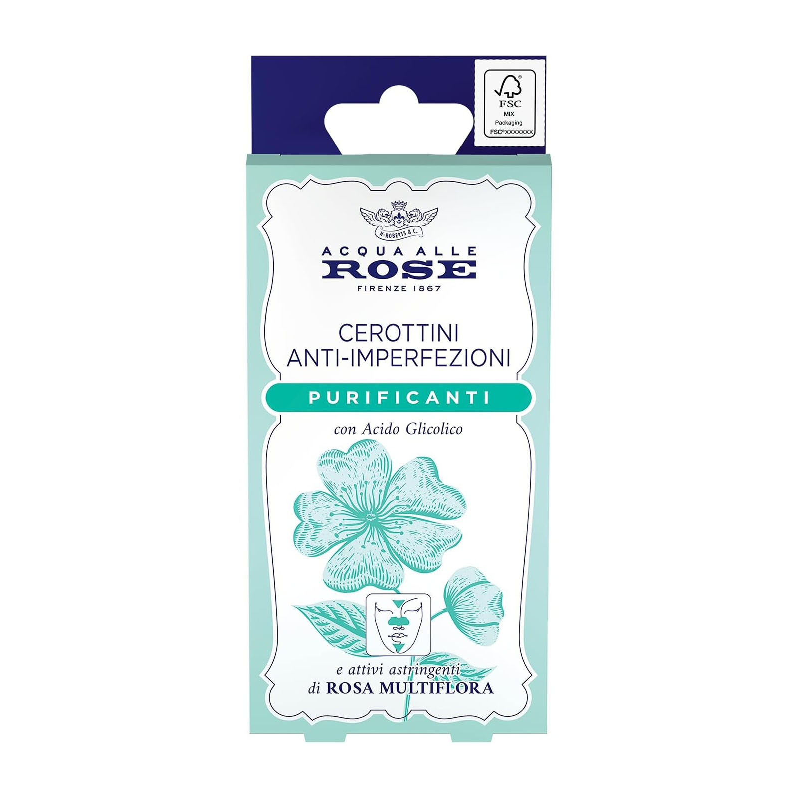 Acqua Alle Rose - Cerottini Anti-imperfezioni Purificanti 8pz