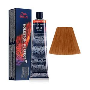 Wella Koleston Perfect - 8/34 Biondo Chiaro Oro Ramato