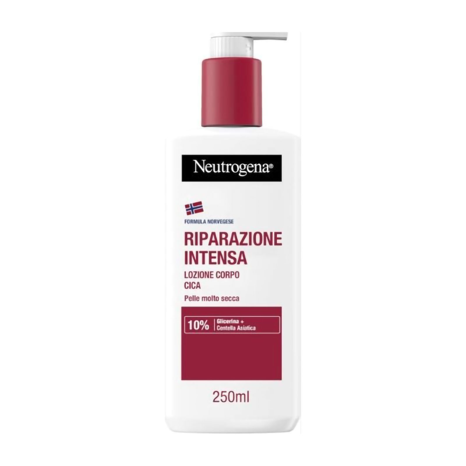 Lozione Crema Corpo Cica Riparazione Intensa 250 ml