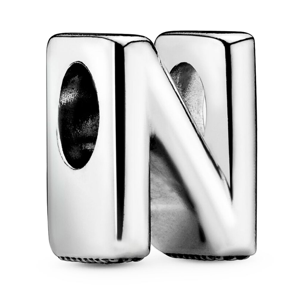 Pandora Charms CIONDOLO IN ARGENTO 925 LETTERA N 797468