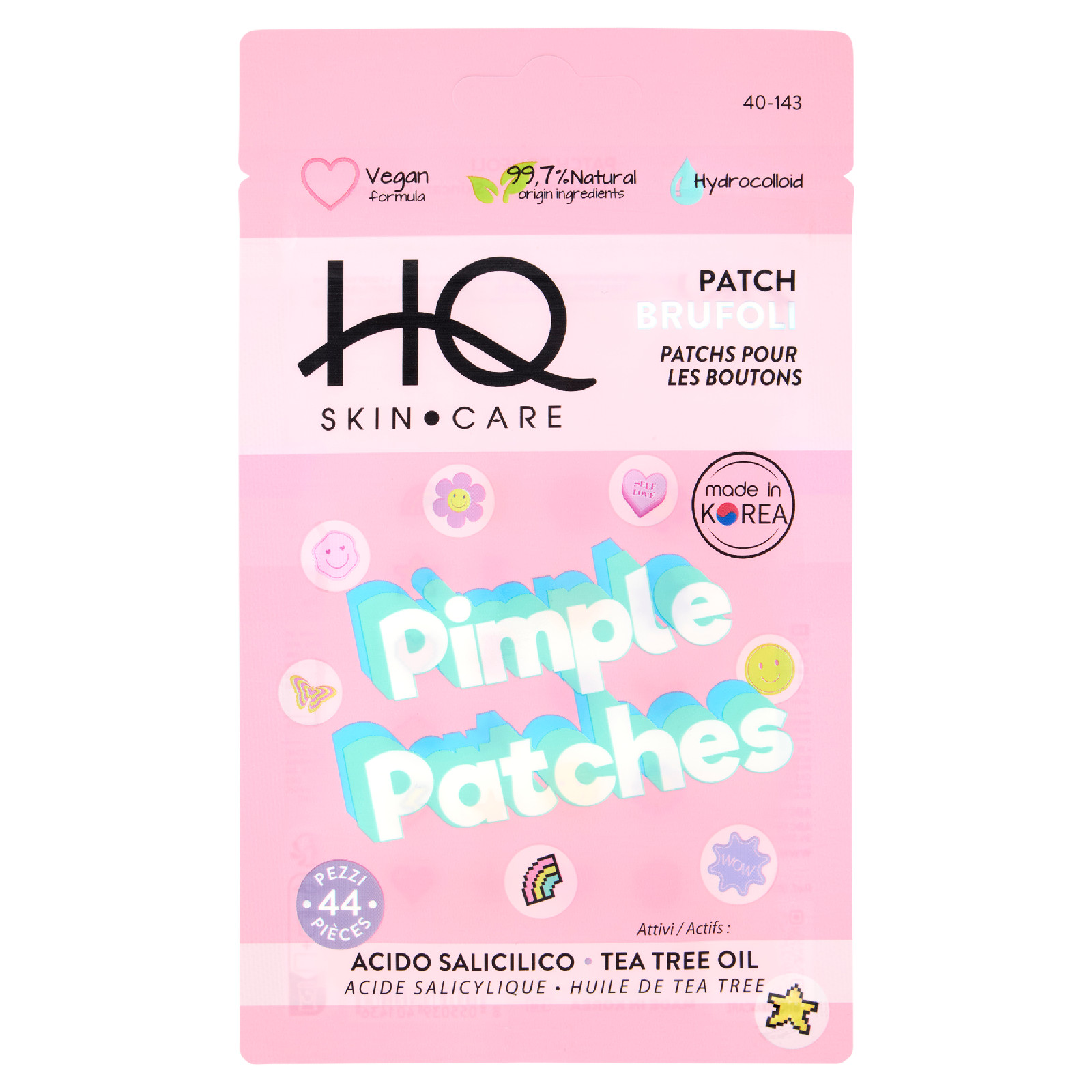 Pimple Patches Patch Brufoli Acido Salicilico - Tea Tree Oil 44 Pz