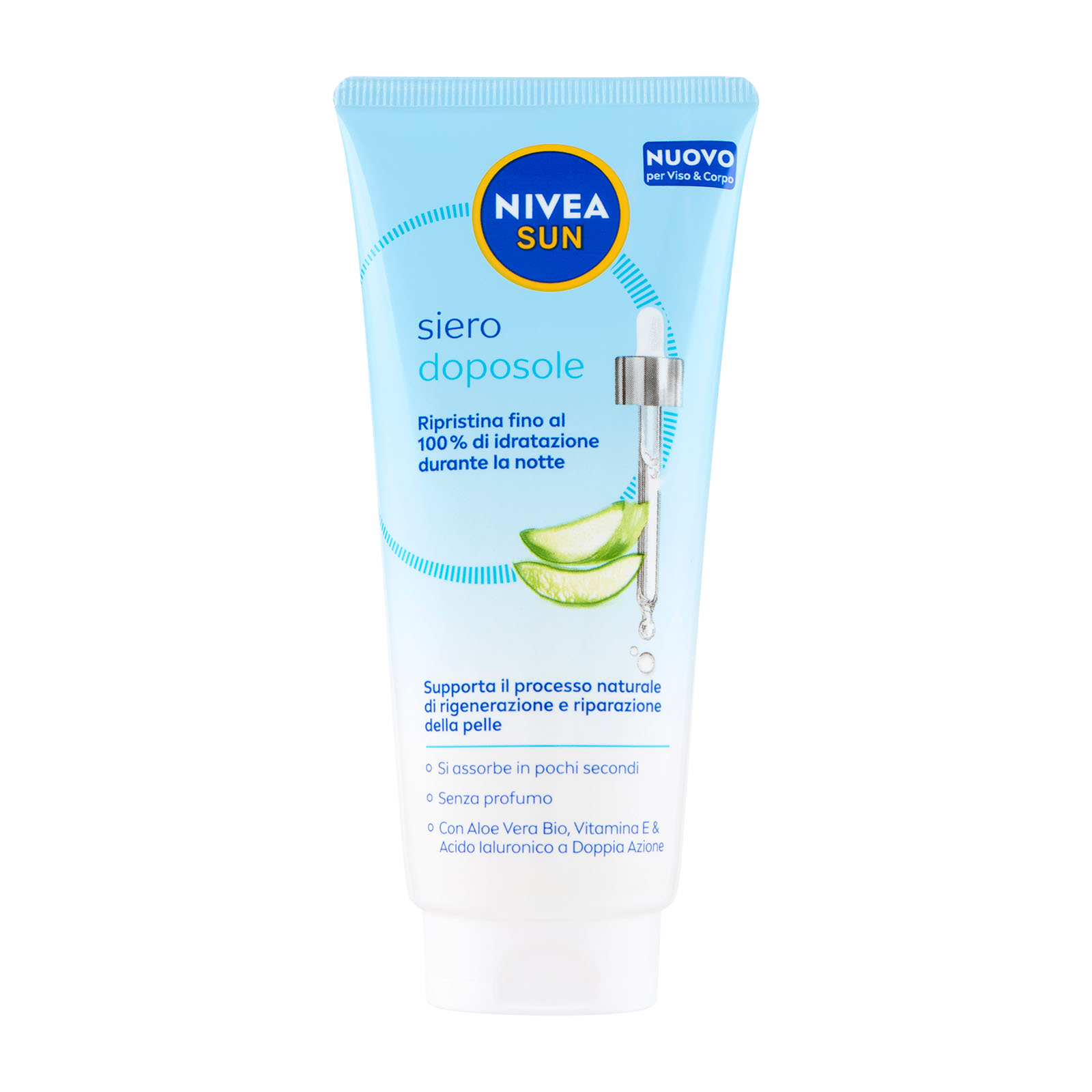 Siero Doposole Per Viso E Décolleté Per Rossori E Disidratazione Post Sole 100 ml