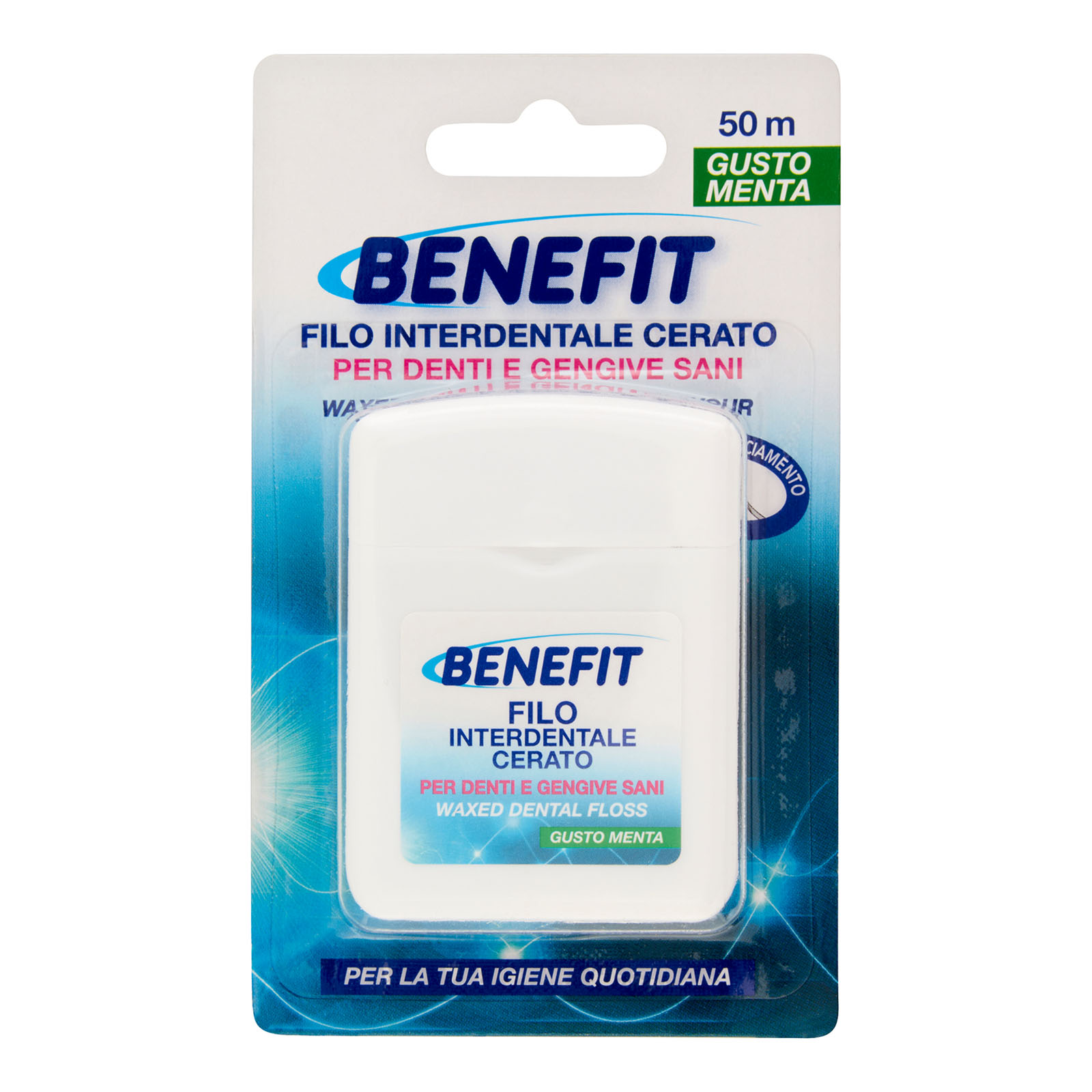 Filo Interdentale Cerato Gusto Menta 50 Mt 50 m