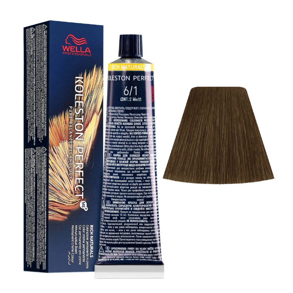Wella Koleston Perfect - 6/1 Biondo Chiaro Cenere