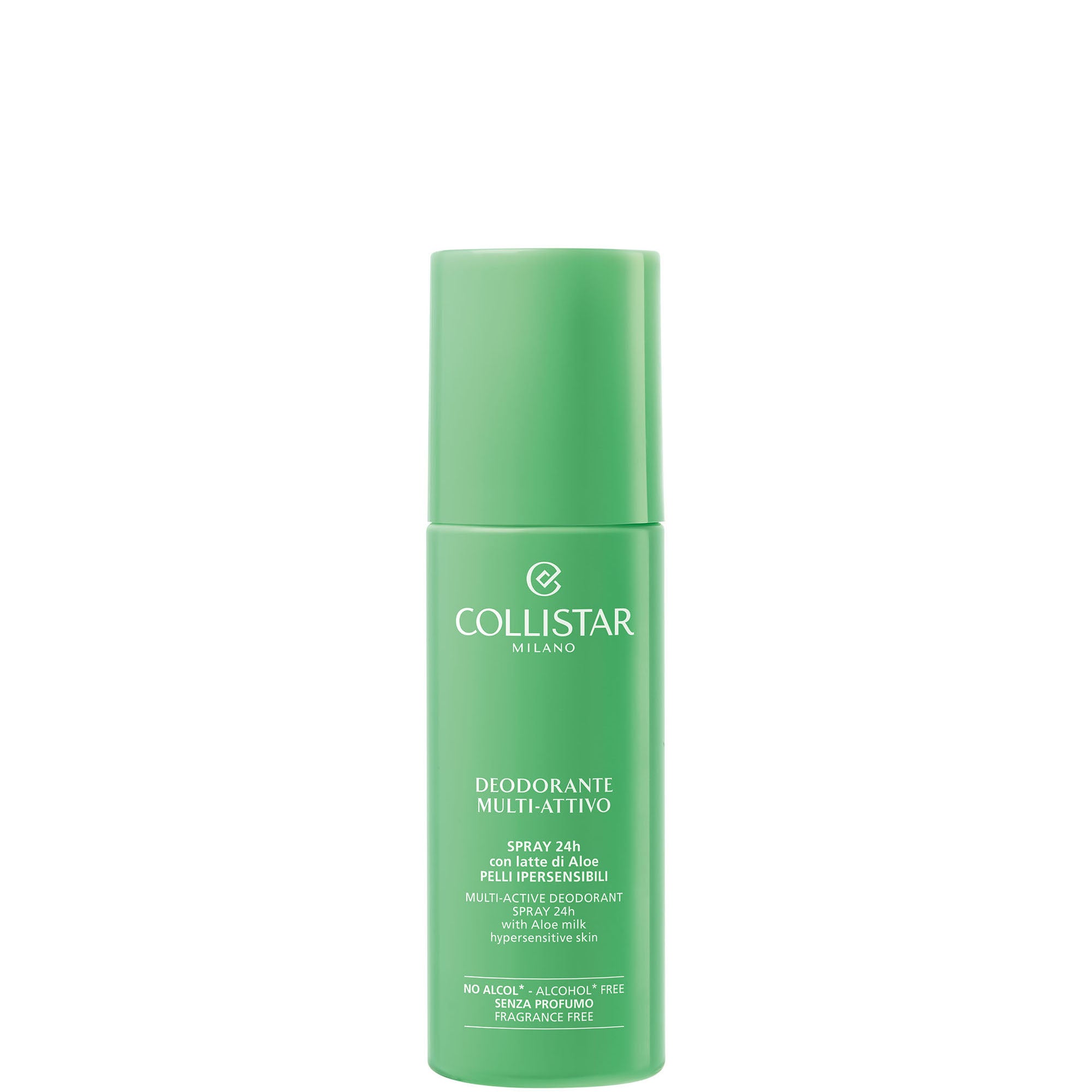 Deodorante Multi-Attivo Spray 24H con latte di Aloe Pelli Ipersensibili - 100 ml