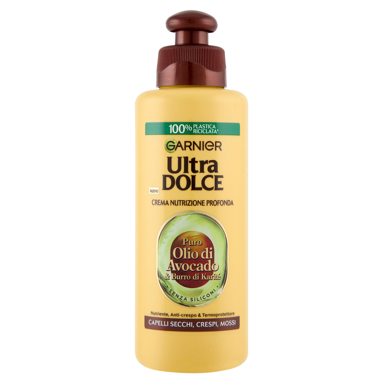 Ultra Dolce Crema Nutrizione Profonda Puro Olio Di Avocado & Burro Di Karité 200 ml