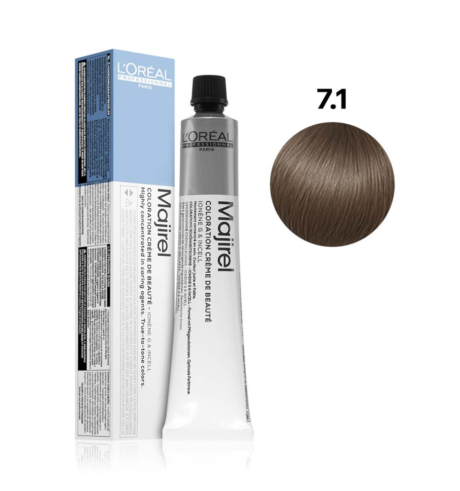 L'Oreal Majirel Tintura - 7.1 Biondo Cenere