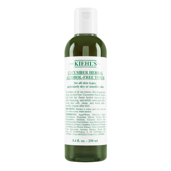 Kiehl's Toner Cucumber Herbal Alcohol-Free Toner Tonico per il viso