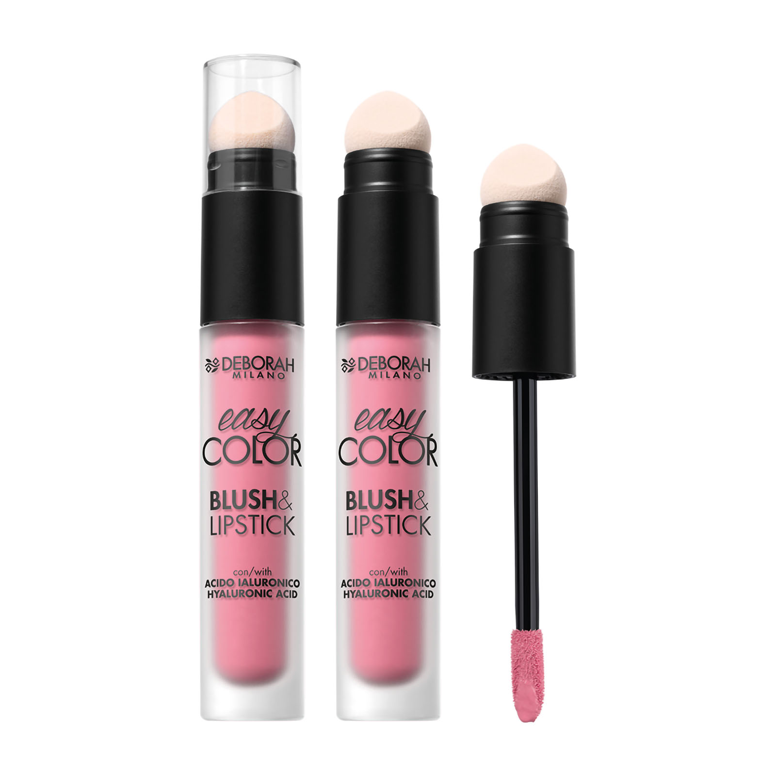 Easy Color Blush&lipstick Cold rose 02