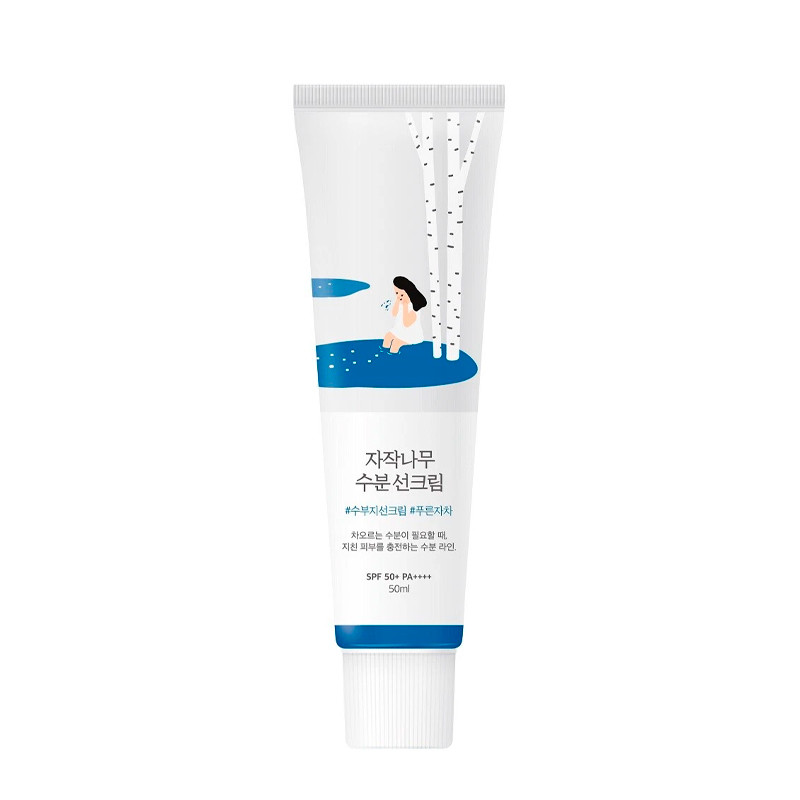 Round Lab Cosmetica Coreana Birch Moisturizing Sunscreen UVLock SPF 45+ crema solare