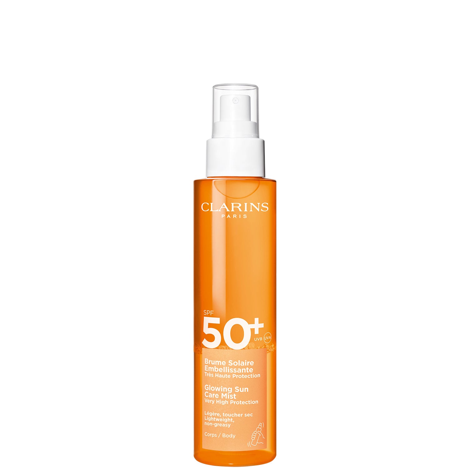 Brume Solaire Embellissante Très Haute Protection SPF 50+ Corps - 150 ML