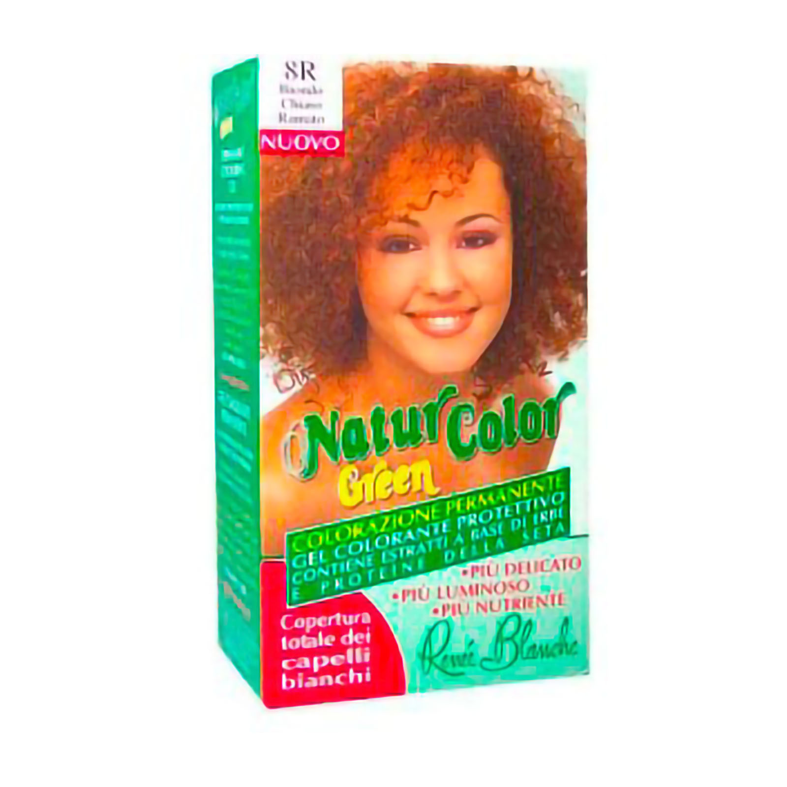 Tinta Per Capelli Colorazione Permanente Naturale Natur Color Green 8 R Biondo Chiaro Ramato