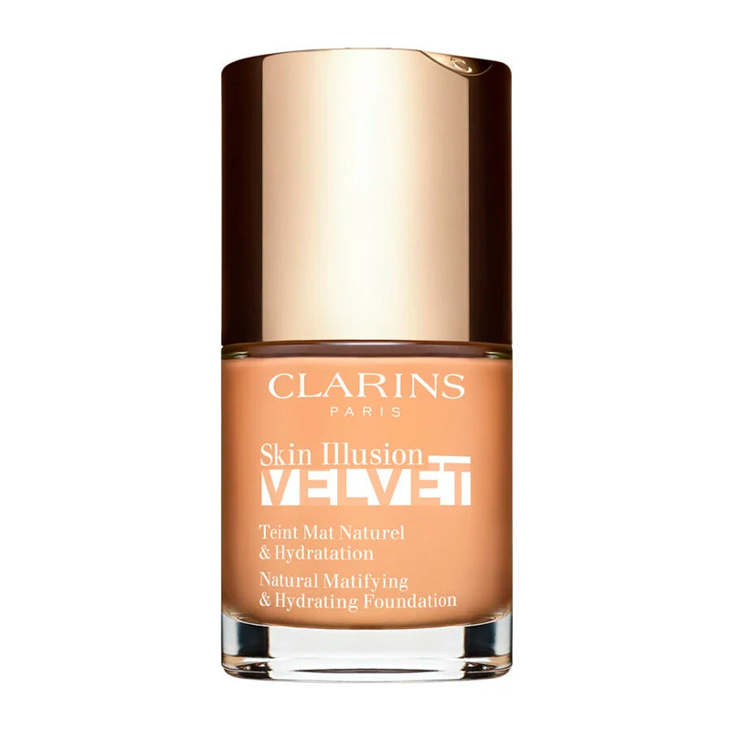 Clarins Fondotinta Skin Illusion Velvet Makeup Siero finitura opaca 108W