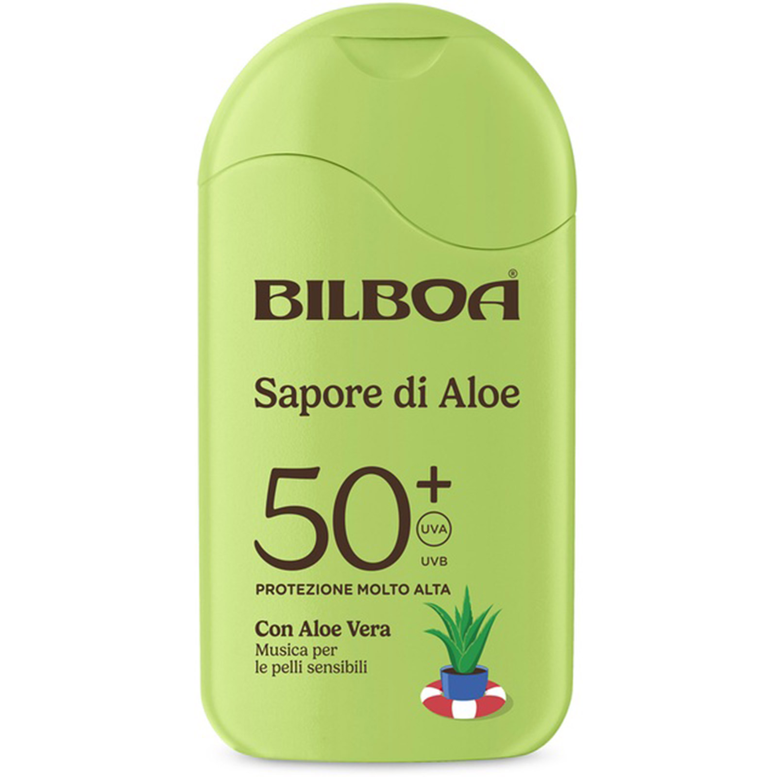 Sapore Di Aloe Latte Solare Spf50+ Protezione Alta 200 ml