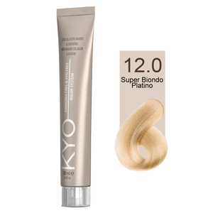 Kyo Ammonia Free e PPD Free Tinta Capelli - 12.0 Super Biondo Platino