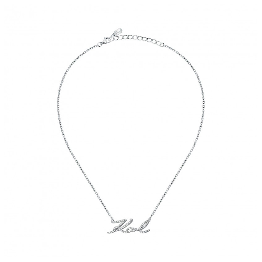 Karl Lagerfeld Collane Collana con pendente firmato Pavé