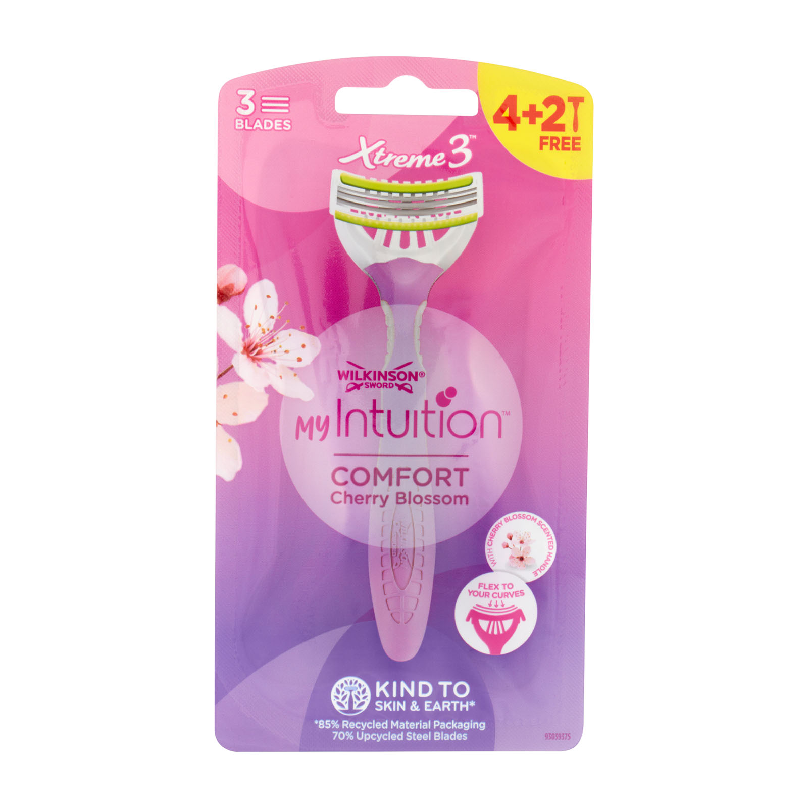 Rasoio My Intuition Xtreme3 Comfort Cherry Blossom 4+2