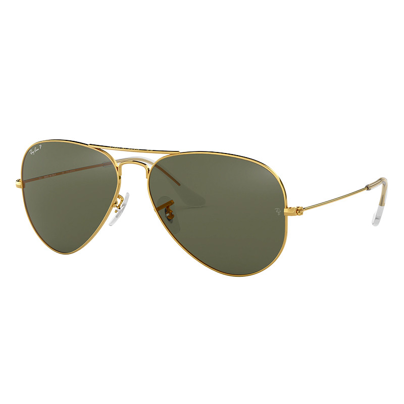 Ray-ban Occhiali da sole unisex RB3025 Aviator Large Metal Polarized 001/58