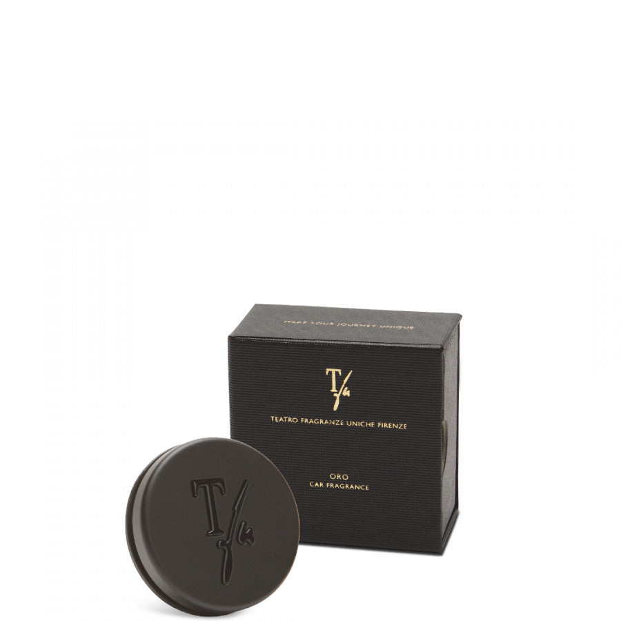 Teatro Fragranze Uniche Tabacco 1815 Foglia Oro Car Fragrance - 12 gr