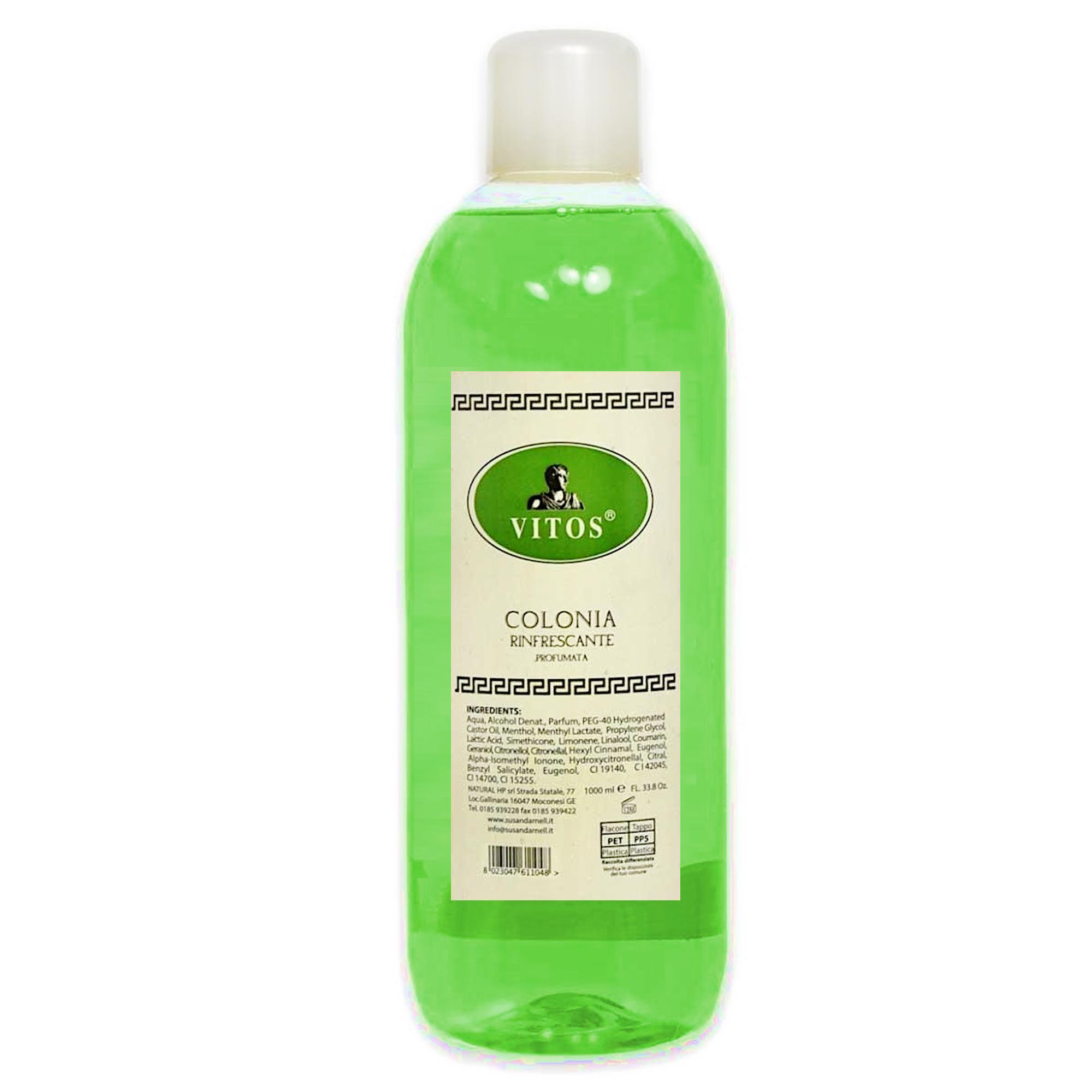 Vitos - Colonia Rinfrescante profumata 1000 ml - Mentolo
