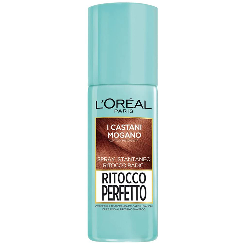 L'Oréal - Spray Ritocco Perfetto - Castani mogano 150 ml