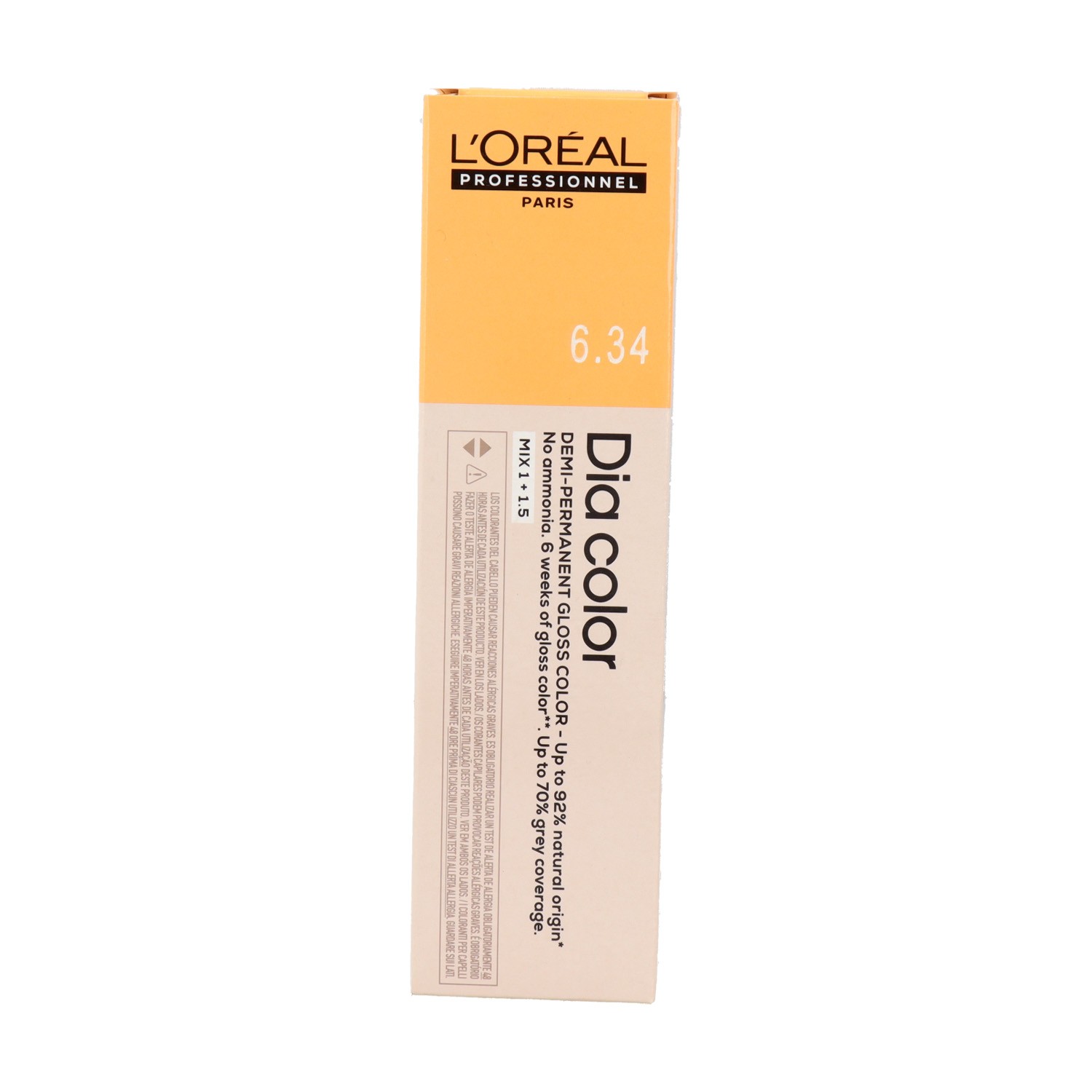 L'Oréal Dia color 6.34 - Biondo scuro dorato rame