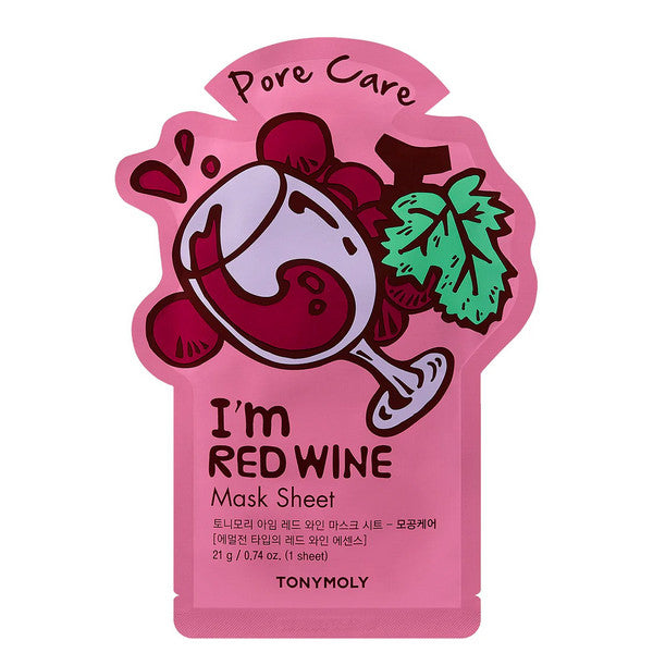 I'm Red Wine Maschera Viso