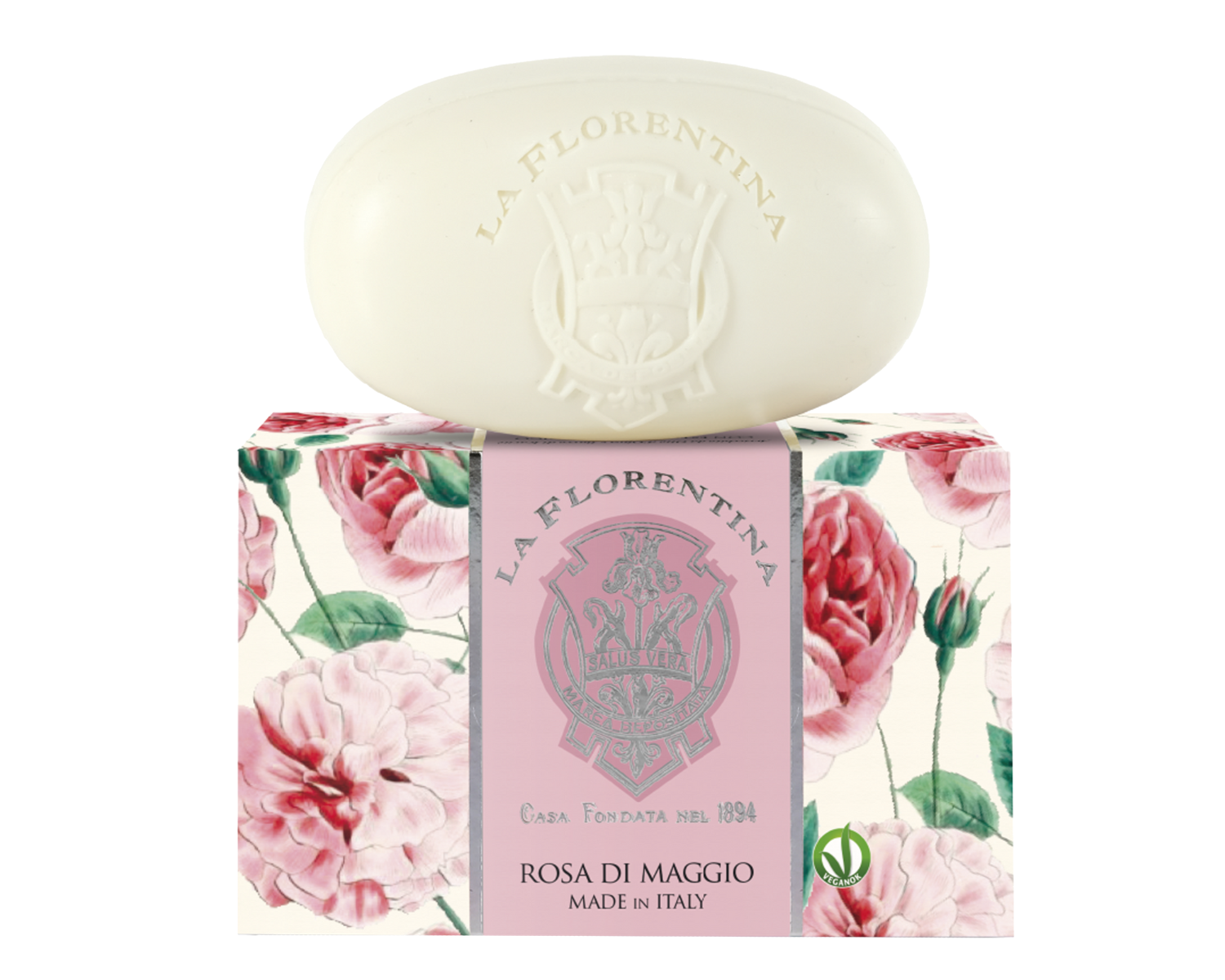 La Florentina - Sapone mani 200 g - Rosa di Maggio