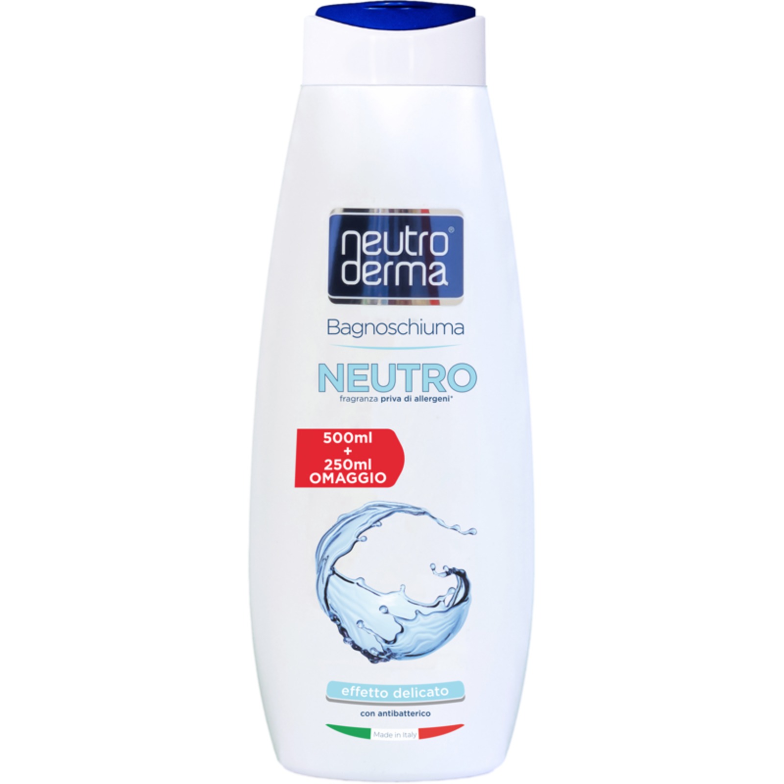 Bagnoschiuma Neutro Con Antibatterico 750 ml