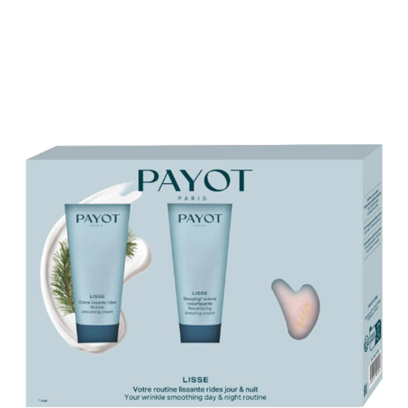 Lisse - Routine Lissante Rides Jour & Nuit 30 ML Crema Viso Giorno + 30 ML Crema Viso - 30 ML Crema Viso Giorno + 30 ML Crema Viso Notte + Gua Sha