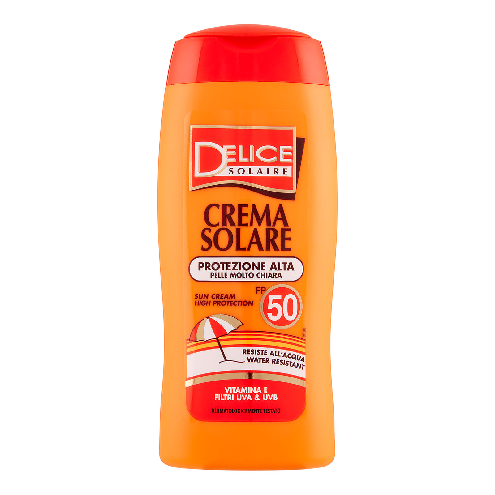 Crema Solare Protezione Alta Pelle Molto Chiara Fp 50 250 ml