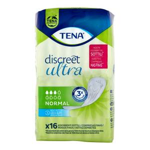 Assorbenti Discreet Ultra Normal Per Incontinenza, 16 Pz