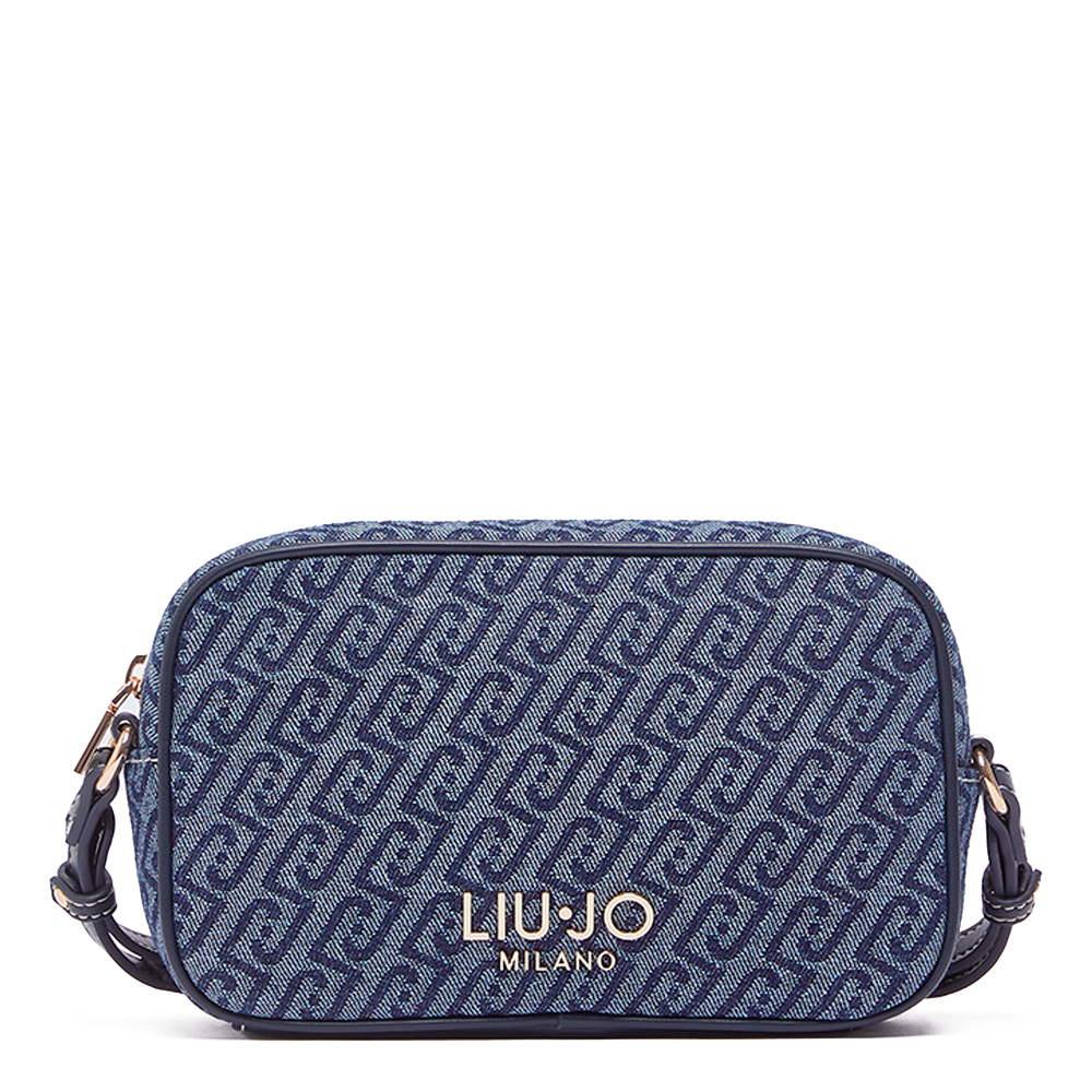 Liu Jo Borse da donna, articoli da toeletta e valigie Piccola borsa a tracolla in denim con motivo jacquard