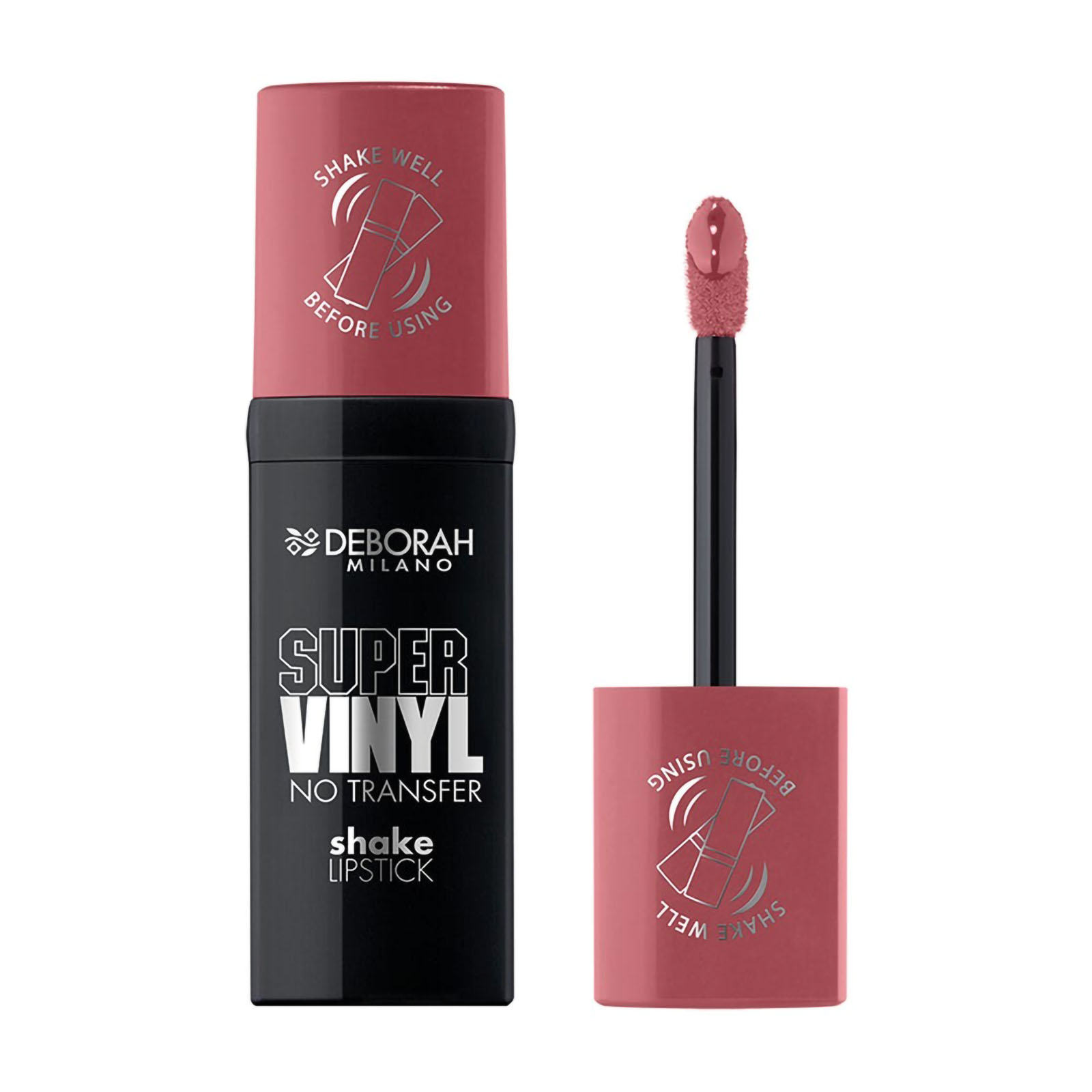 Super Vinyl No Transfer Shake Lipstick Rossetto vinilico n.01 rose