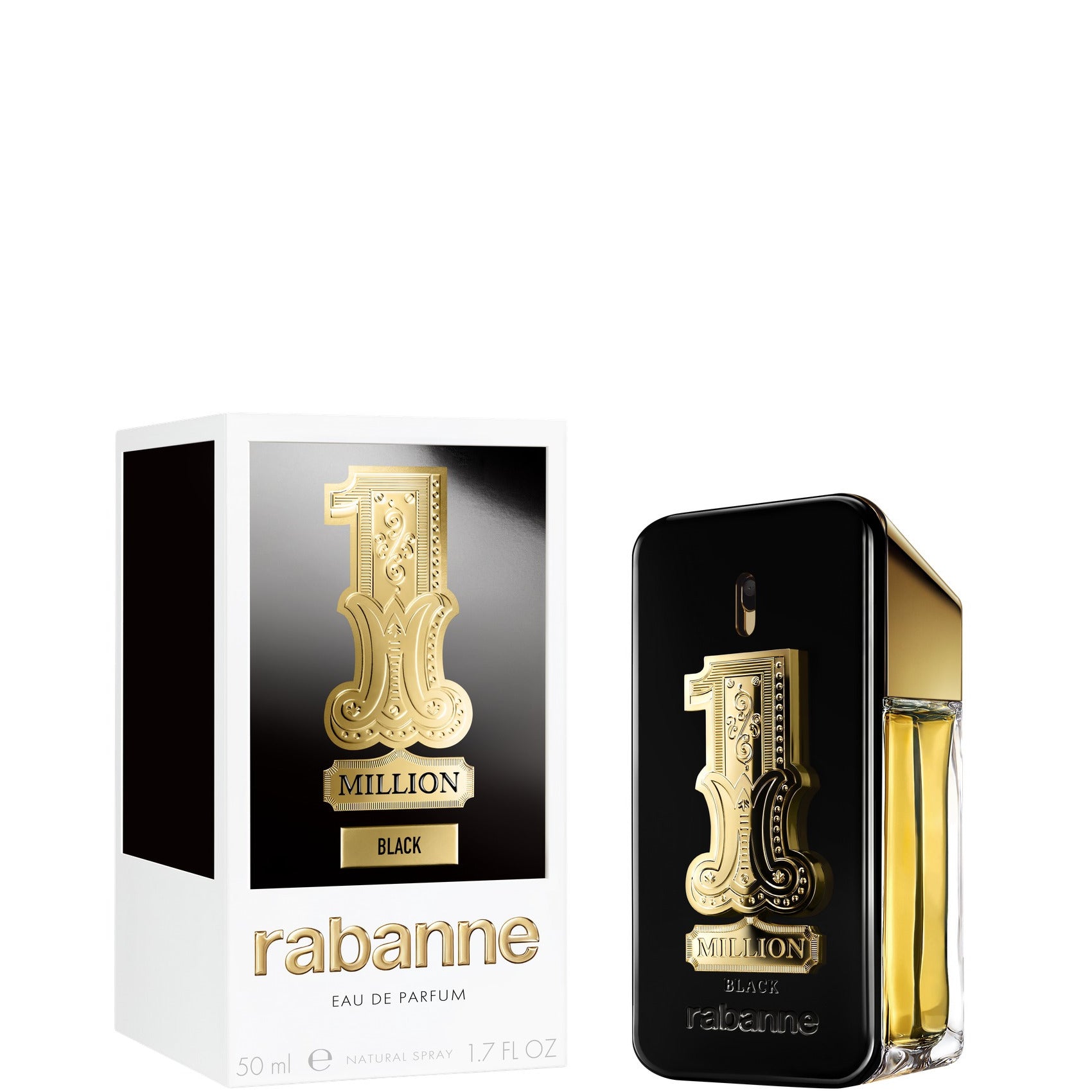 Rabanne 1 Million Black Eau de Parfum - 50 ML