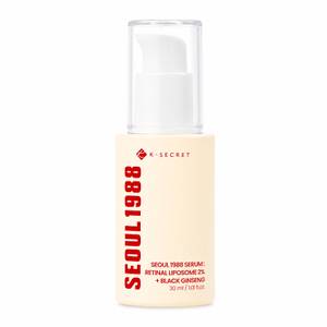 K-secret Trattamenti Viso Seoul 1988 Serum : Retinal Liposome 2% + Black Ginseng Siero Luminosità - Anti-età