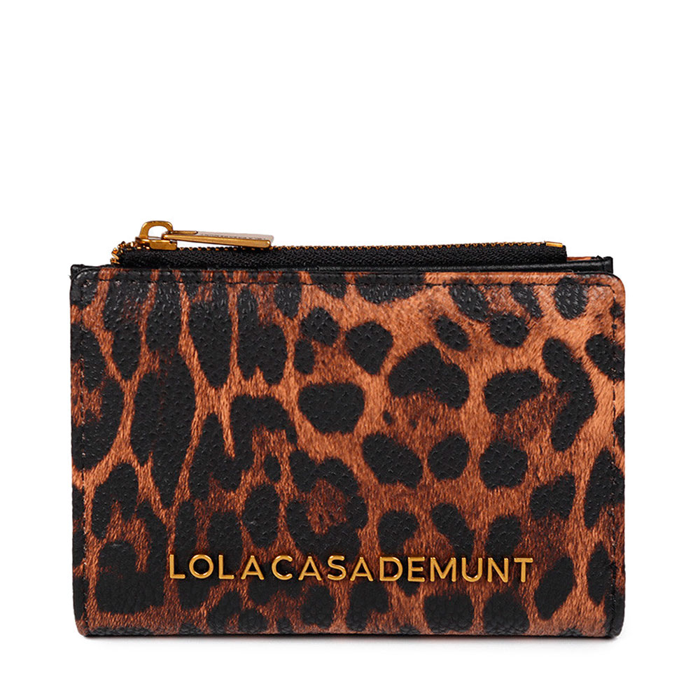 Lola Casademunt Portafogli e portamonete da donna Borsa con stampa animalier