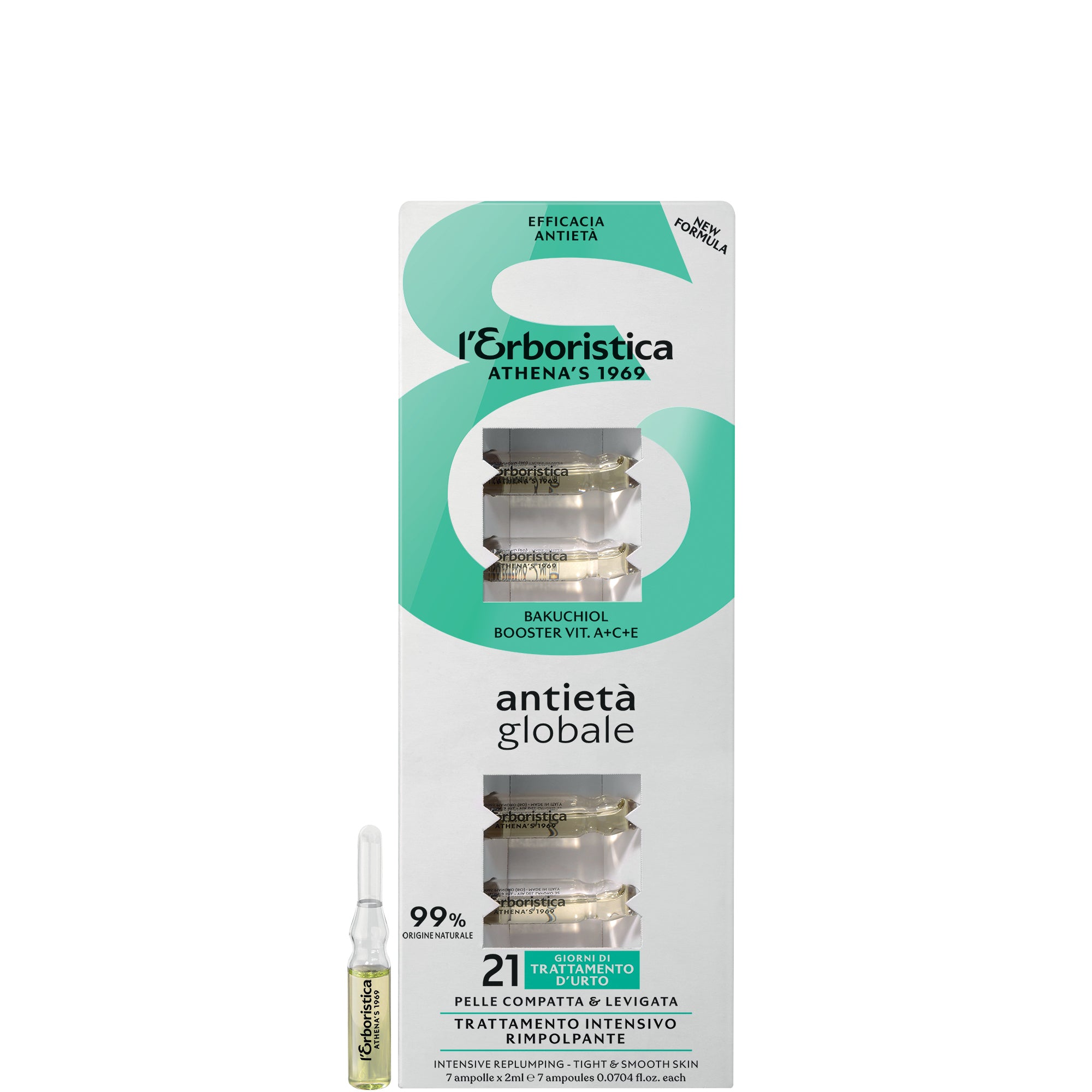 L'Erboristica Trattamento Intensivo Rimpolpante in Fiale - 2 ML