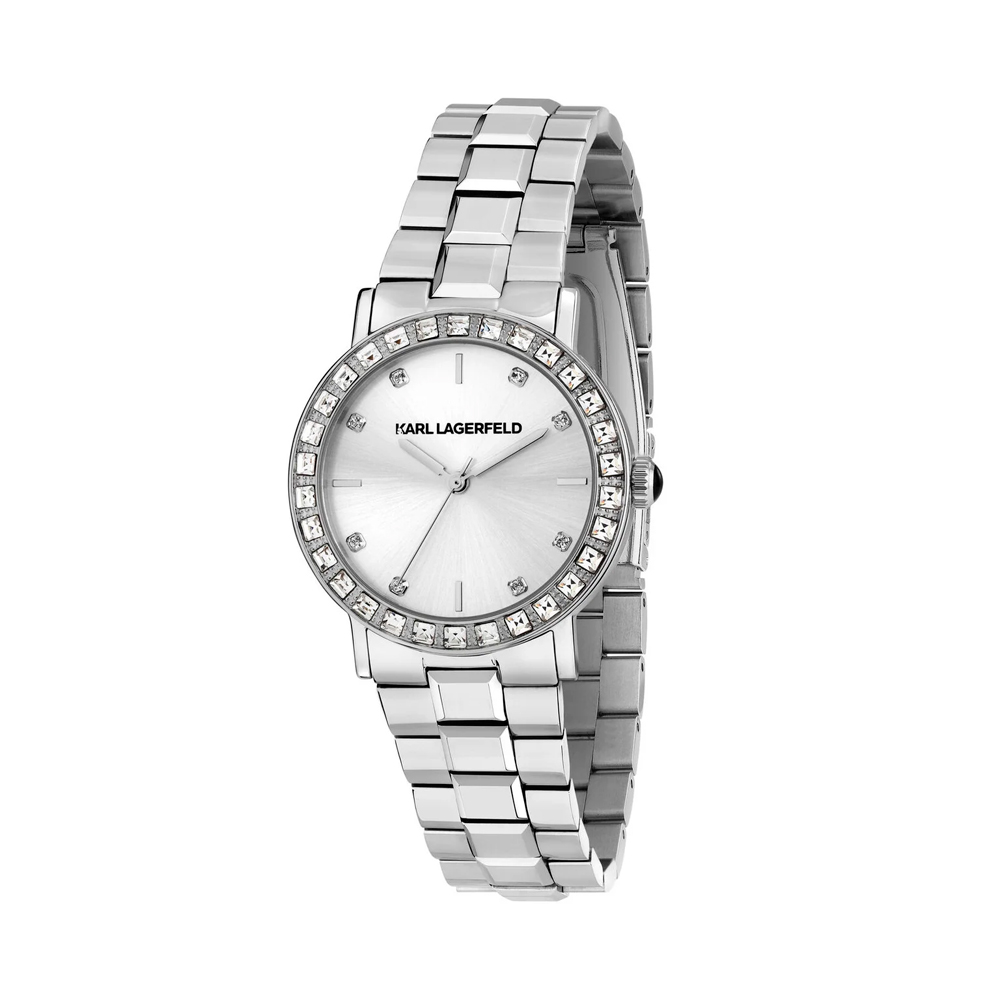 Karl Lagerfeld Orologi da donna Orologio con cristalli R0553100511