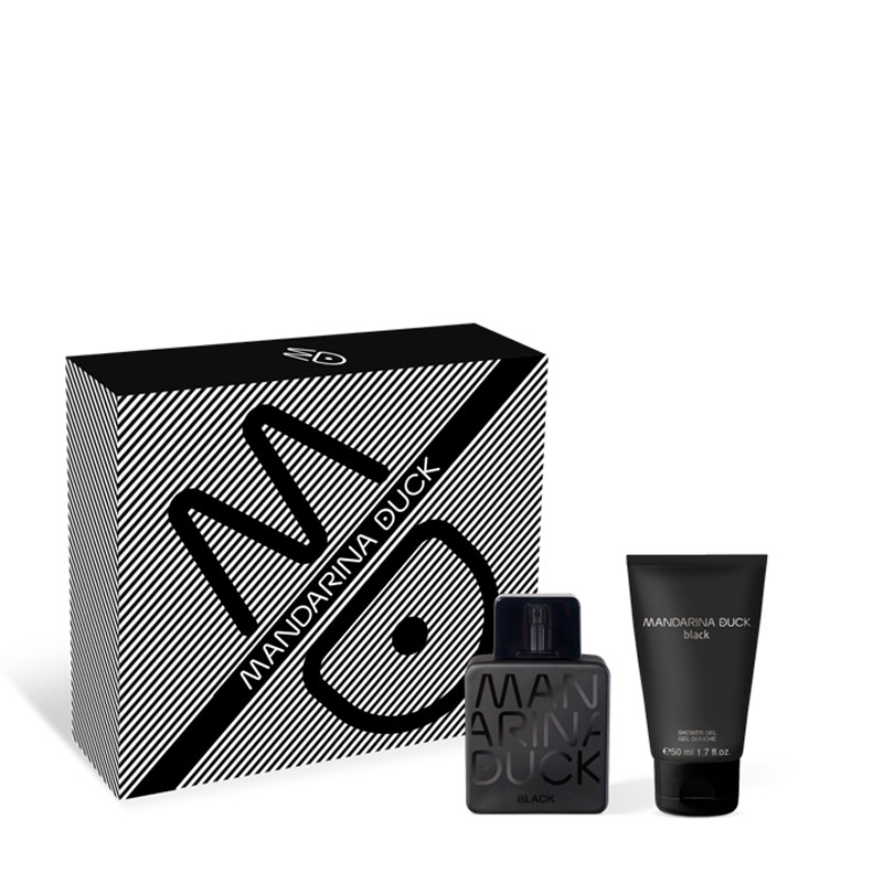 Mandarina Duck Black Eau de Toilette Set - 100ML Eau de toilette Cofanetti