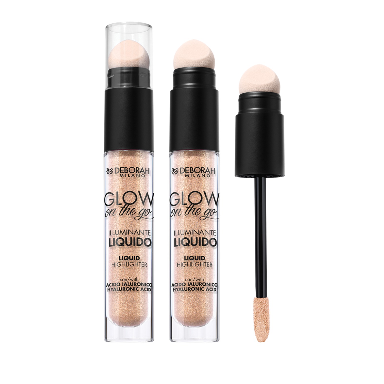 Glow On The Go Illuminante Liquido 01 pink gold