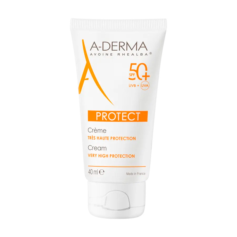A-derma Protezione del viso PROTEGGI Crema solare SPF50+