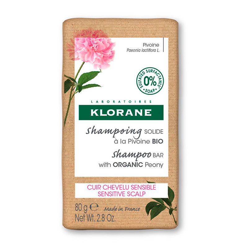 Klorane Shampoo Champú sólido a la Peonía BIO
