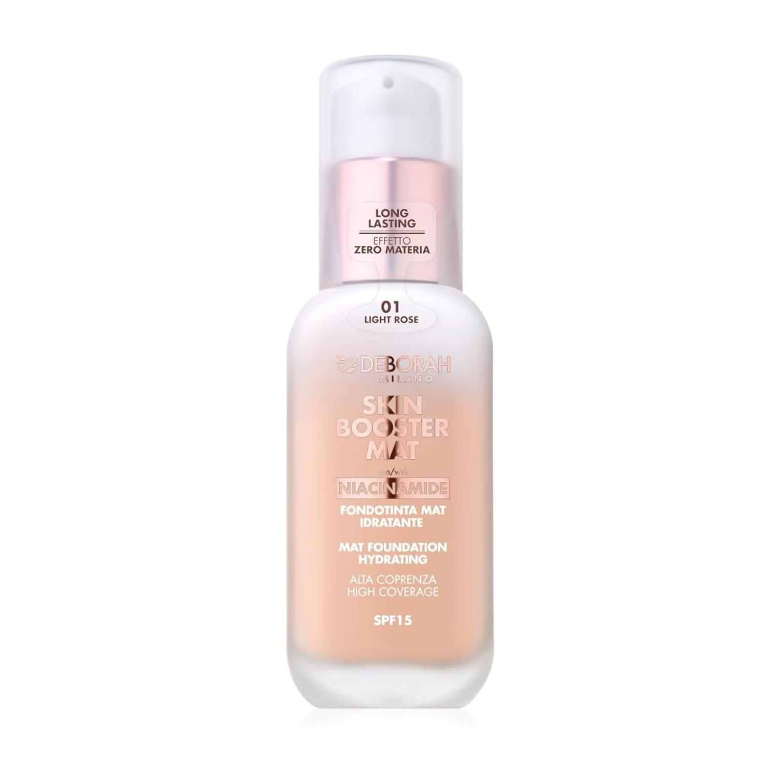 Skin Booster Mat Foundation 01 light rose