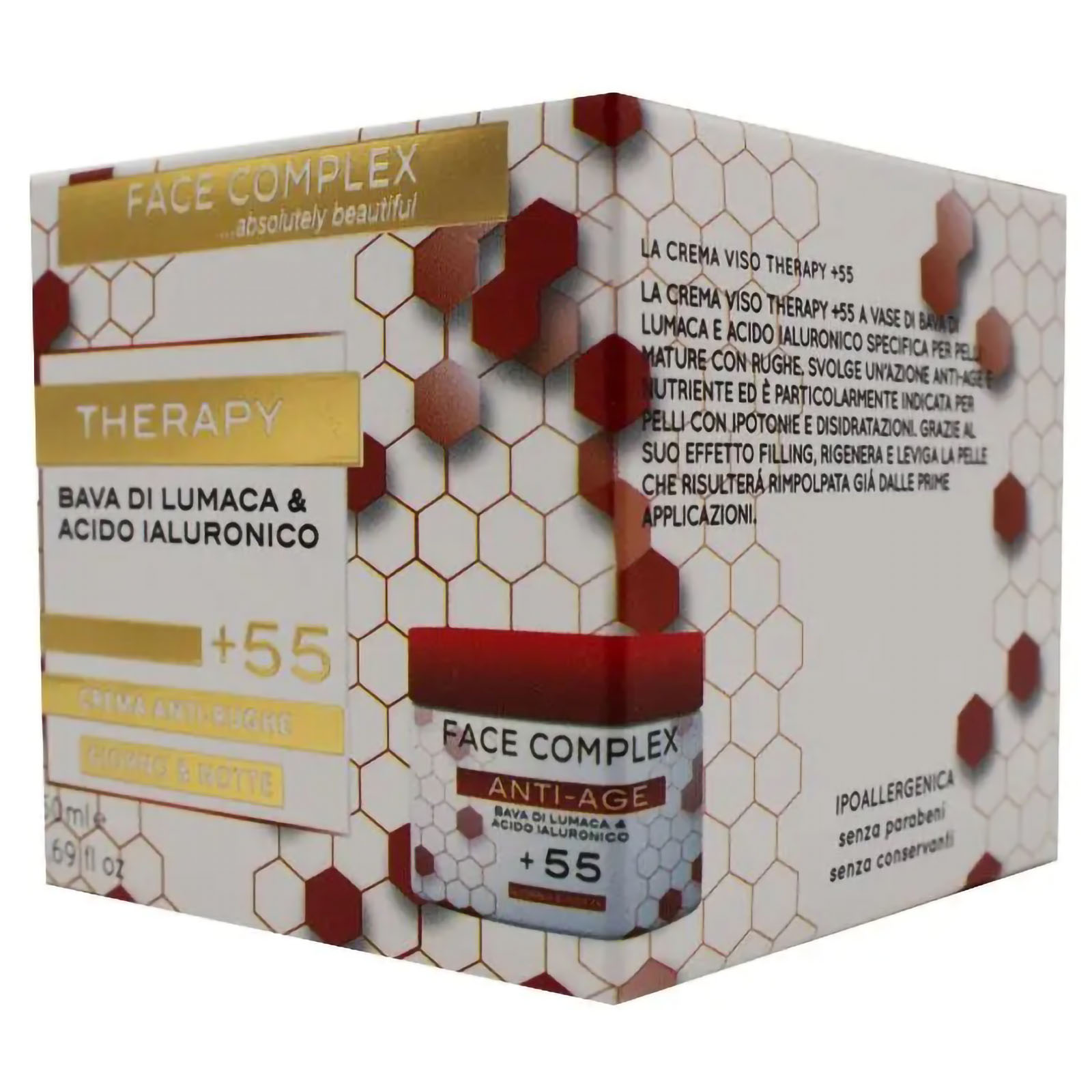 Antirughe Bava Di Lumaca +55 - Giorno¬te 50 ml