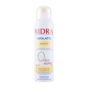 Deolatte Bianco Con Proteine Del Latte Essenza Vaniglia E Caramello Deodorante Spray 150 ml