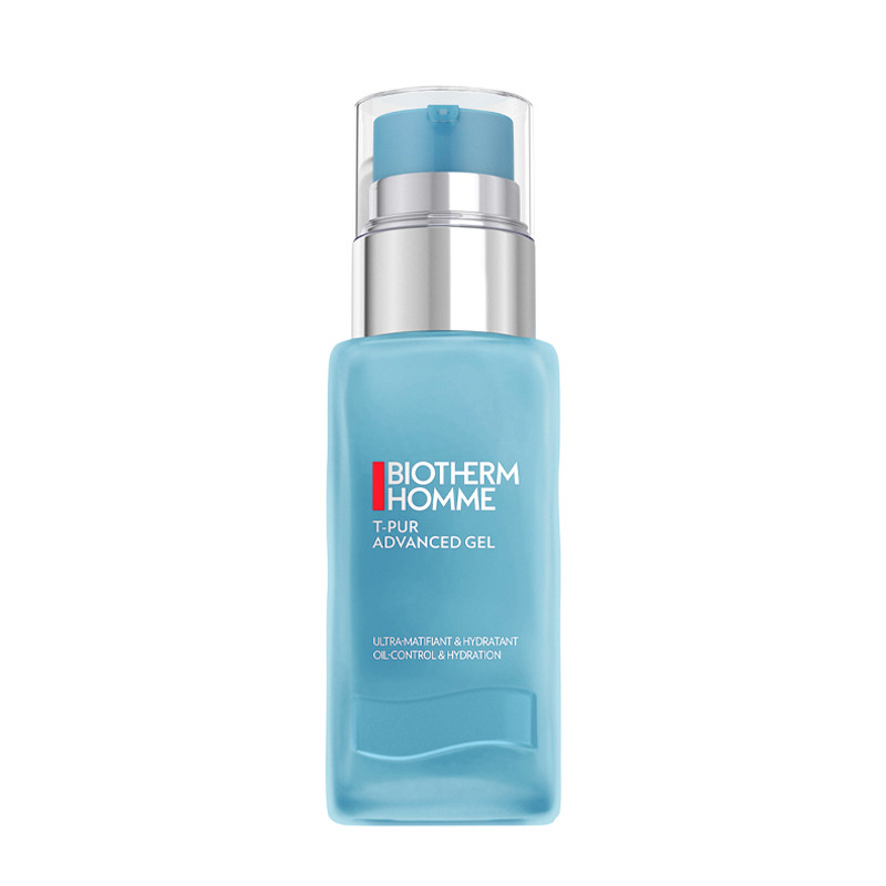 Biotherm Trattamenti Viso Uomo T-Pur Advanced Gel Gel idratante e opacizzante