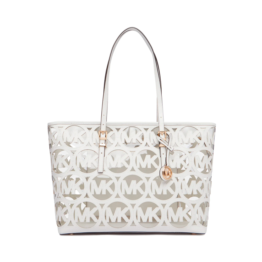 Michael Kors Borse da donna, articoli da toeletta e valigie Borsa tote grande Quinn con logo tagliato al laser